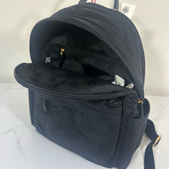 Tory Burch Black Backpack NWT - Picture 5 of 11